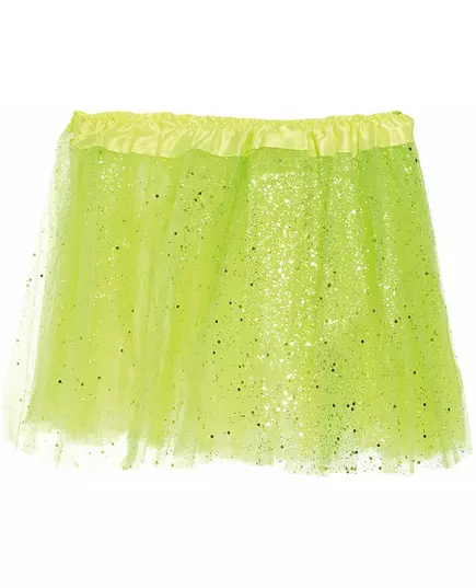 Tutu vert à paillettes fille, image 2