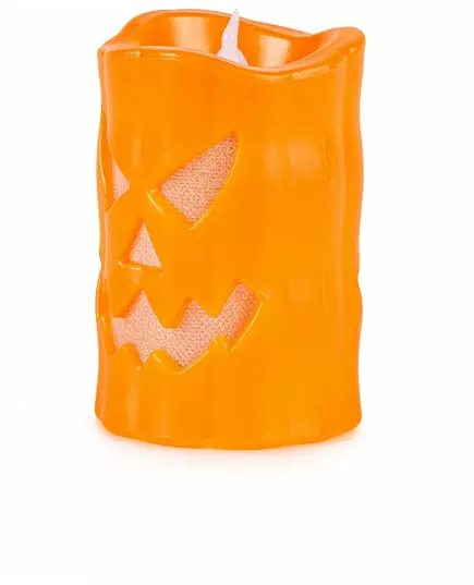 LED kaars pompoen 10 cm, image 2