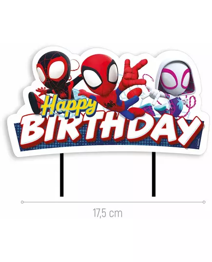 Spidey and Friends™ taarttopper 17,5 cm, image 2