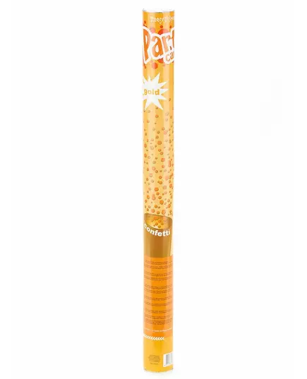Canon à confettis dorés 60 cm, image 2