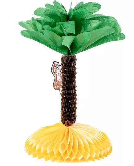 Hawaiiaans palmpapieren middelpunt 33 cm, image 2
