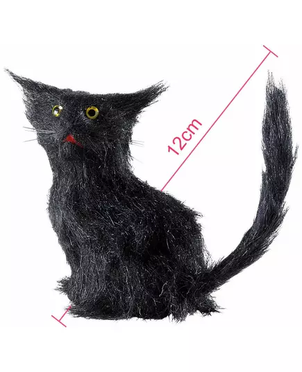 Chat noir 12 cm Halloween, image 2