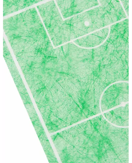 Chemin de table vert à motif terrain de football 30 cm x 5 m, image 2