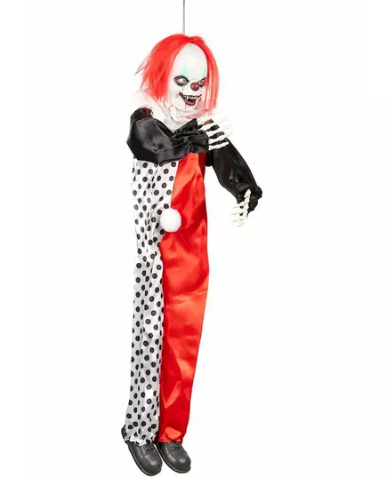 Lichtgevende clown decoratie 90 cm, image 2