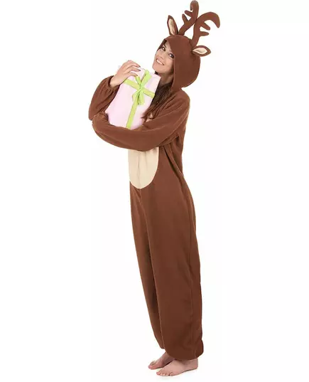 Combinaison à capuche renne femme, image 2
