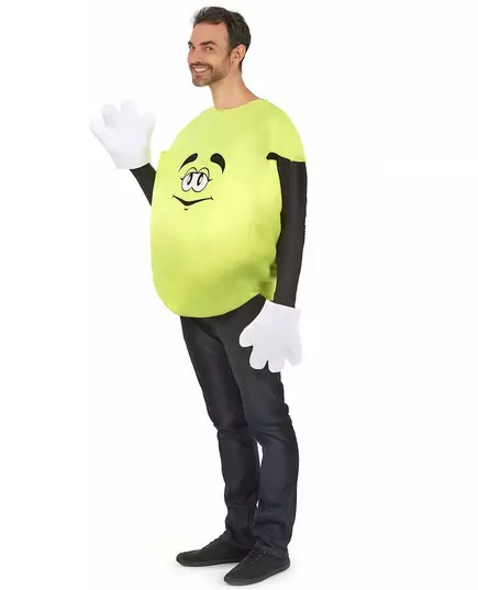 Déguisement bonbon jaune Adulte, image 2