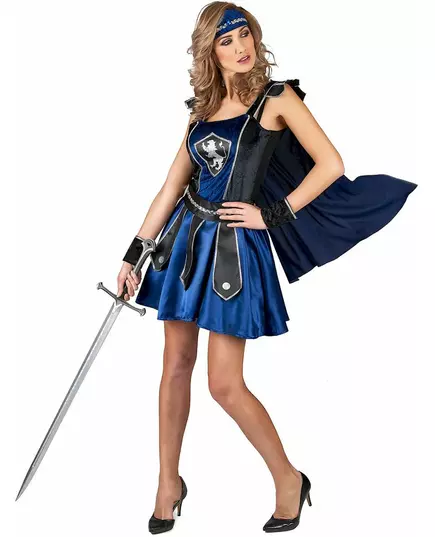 Leeuwen ridder kostuum voor vrouwen, Maat: Small, image 2