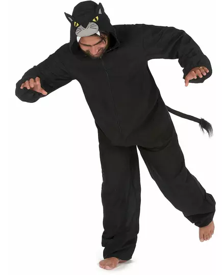Déguisement combinaison panthère noire homme, image 2