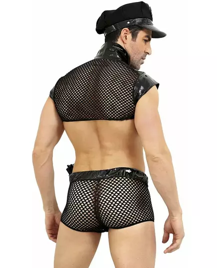 Sexy politieagent kostuum voor mannen Luxe, image 2