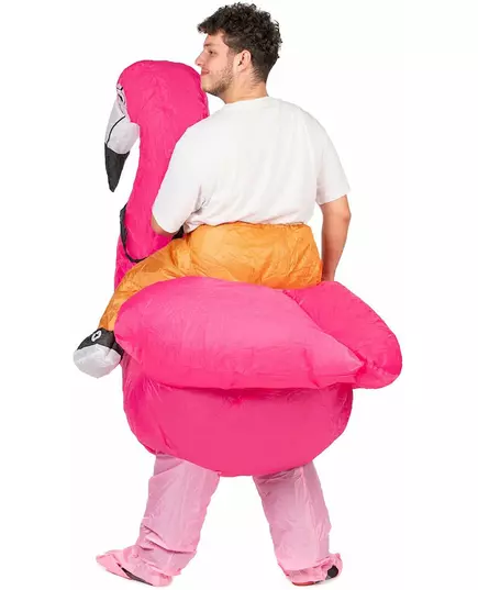 Déguisement gonflable flamingo adulte, image 2