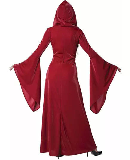 Déguisement gothique robe rouge femme, Taille: Large (42/44), image 2