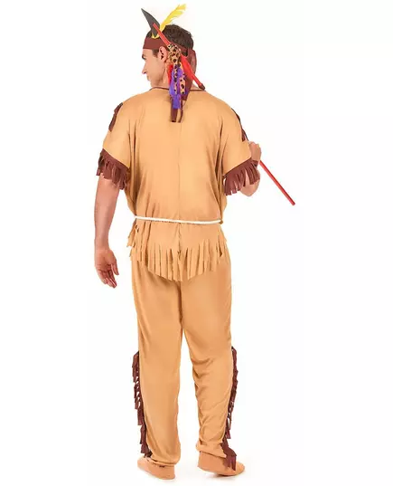Déguisement indien bicolore homme, image 2