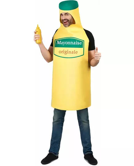 costume de mayonnaise pour adulte, image 2