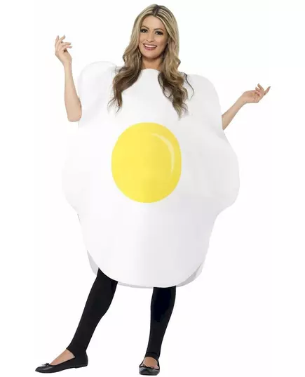 Déguisement oeuf sur le plat adulte, image 2