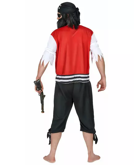 Zwartbaard piraten outfit voor mannen, image 2