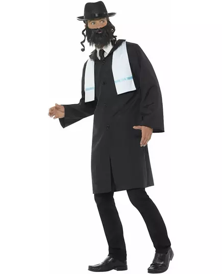 Déguisement rabbin adulte, Taille: Medium, image 2