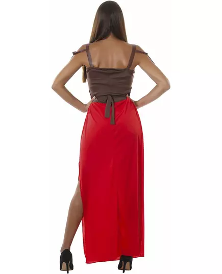 Déguisement robe longue guerrière femme, Taille: Large (42–44), image 2