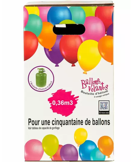 Grande bouteille d'hélium jusqu'à 50 ballons, image 2