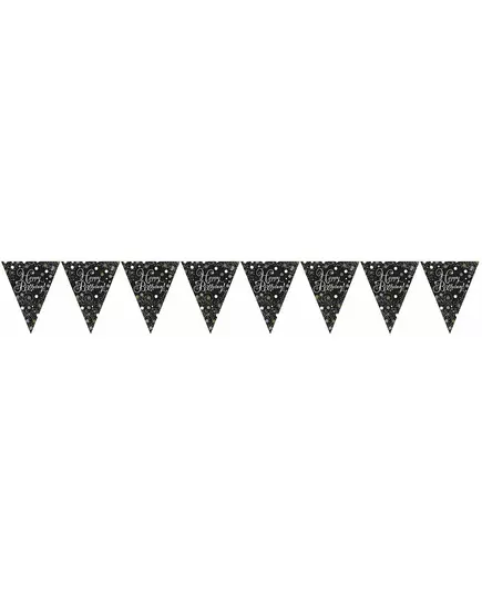 Guirlande de fanions scintillante pour fêter 4 m, image 2