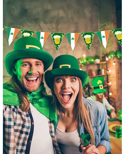 St. Patrick's Day Bier Pennant Garland 3m, image 2