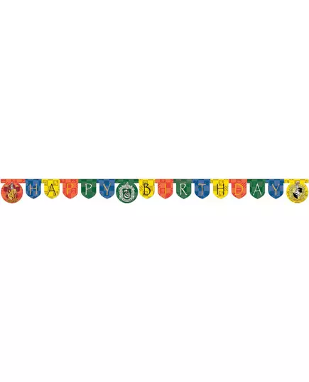 Happy Birthday Harry Potter kartonnen slinger 2 m, image 2