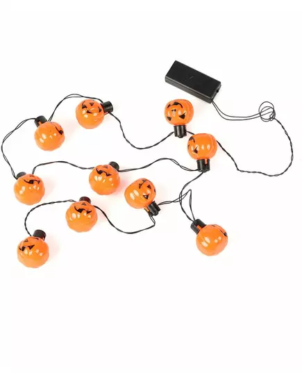 Guirlande lumineuse citrouille 175 cm, image 2