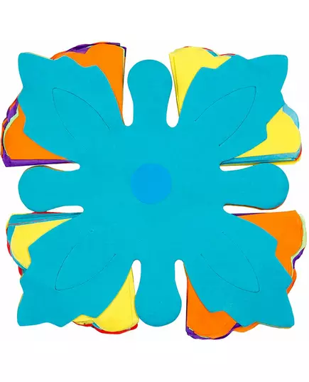 Slinger met papieren bloemen van 4 meter, image 2
