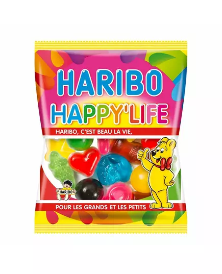 Mini sachet bonbons Haribo Happy Life - 40g, image 2