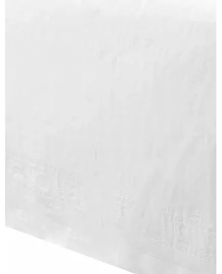 Nappe en papier blanc doublé 137 x 274 cm, image 2