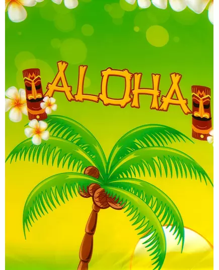 Plastic Aloha tafelkleed, image 2