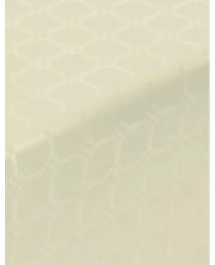 Nappe en rouleau de papier damassé ivoire 6 m, image 2