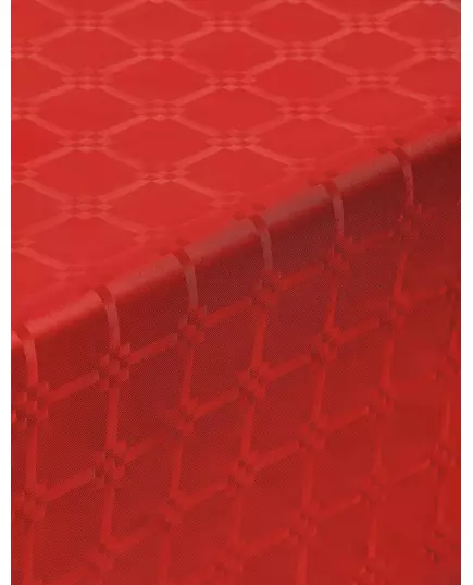 Nappe en rouleau de papier damassé rouge 6 m, image 2