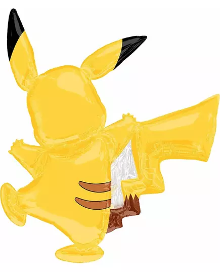 Petit ballon aluminium Pikachu Pokémon™ 27 x 33 cm, image 2