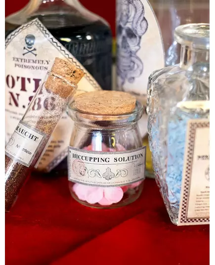 Petit bocal en verre avec bouchon en liège 8 cm, image 2