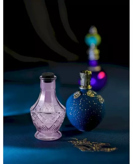 Fiole en verre violette 11,5 cm, image 2