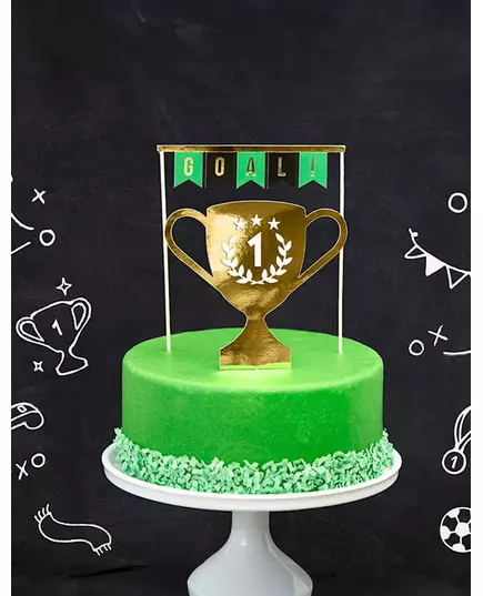 Voetbalkampioen taartprikkers 15,5 - 20 cm, image 2
