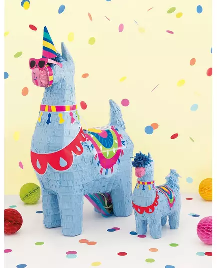 Blauwe lama pinata, image 2