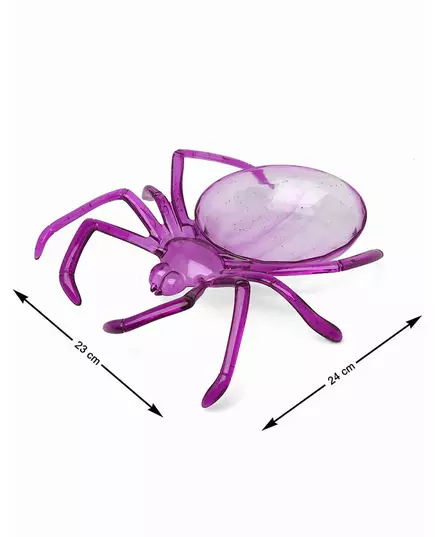 Paarse spinnenbak 24 x 23 cm, image 2