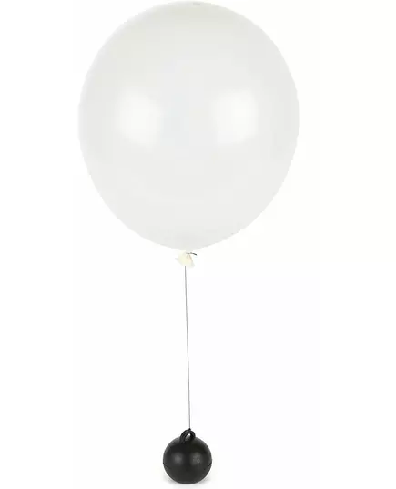 Zwart helium ballon gewichtje, image 2