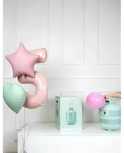 Extra grote heliumfles voor maximaal 90 ballonnen, image 2