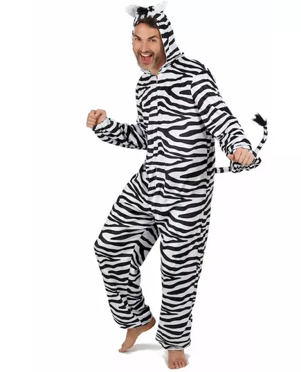 Zebra kostuum voor mannen, image 2