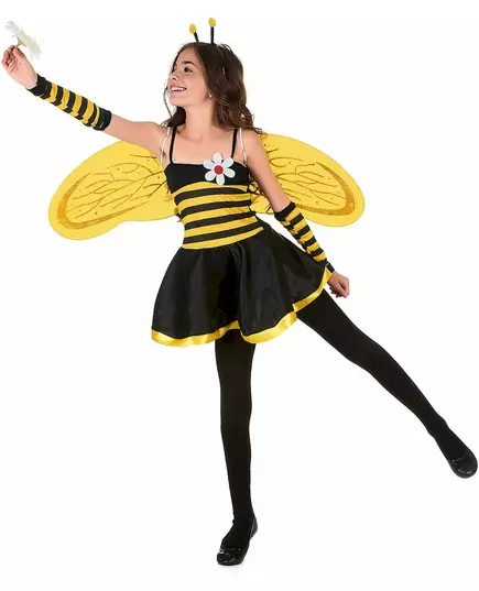 Déguisement abeille fille, Taille: 7–9 ans (120–130 cm), image 2