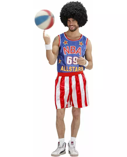 NBA basketbal speler kostuum voor volwassenen, Maat: Medium, image 2