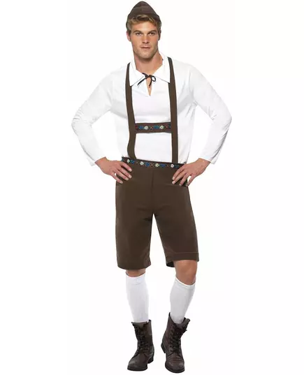 Déguisement bavarois complet homme, Taille: X-Large, image 2