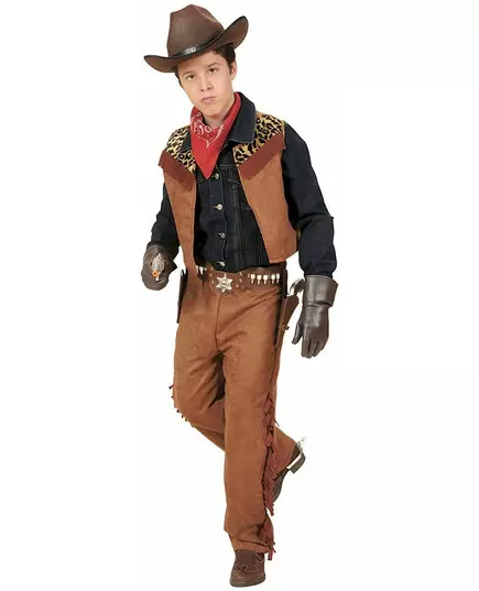 Cowboykostuum jongen, Maat: 5–7 jaar (128 cm), image 2
