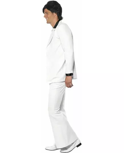 Déguisement disco Homme blanc, Taille: Large, image 2