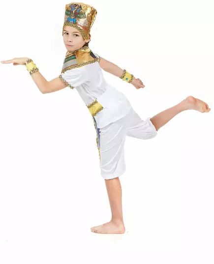 Déguisement égyptien garçon, Taille: 10–12 ans (130–140 cm), image 2