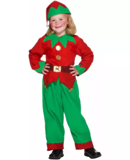Déguisement elfe garçon Noël, Taille: 7–9 ans (130/143 cm), image 2