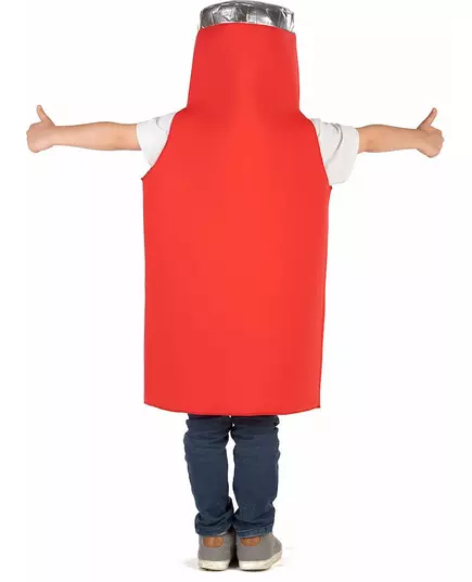 Ketchup kostuum voor kinderen, Maat: 5–6 jaar (S), image 2