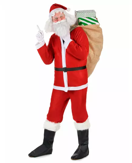 Déguisement Père Noël standard adulte, Taille: XX-Large, image 2